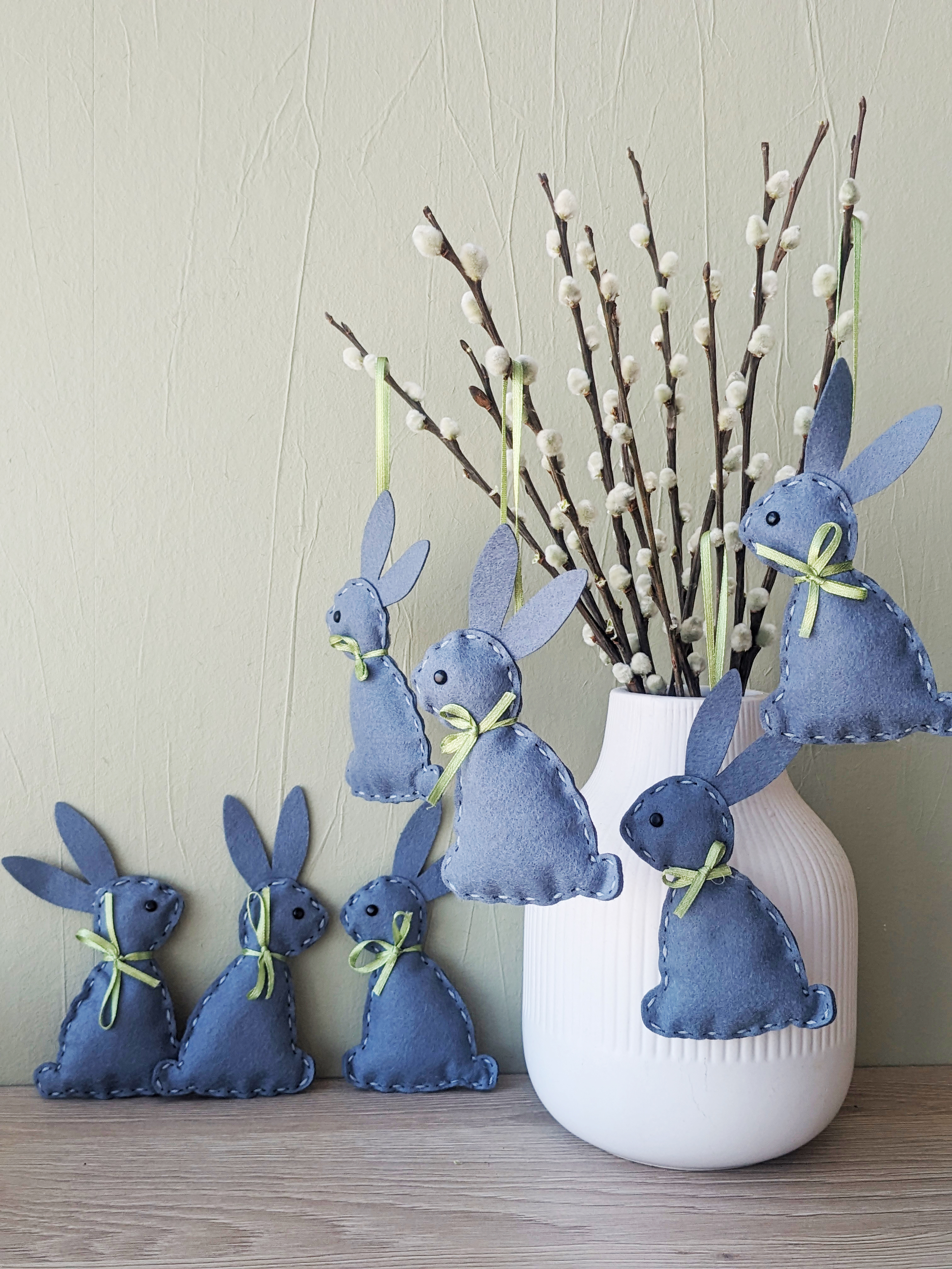 Набор для творчества HappyLine шитье Зайчики 7шт - фото 10