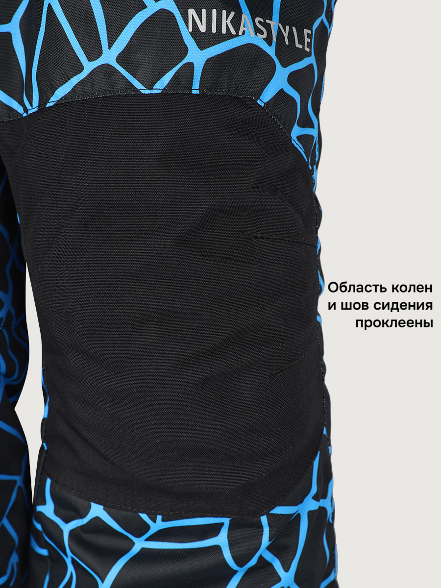 Костюм NIKASTYLE 7з2725 черный/электрик - фото 13