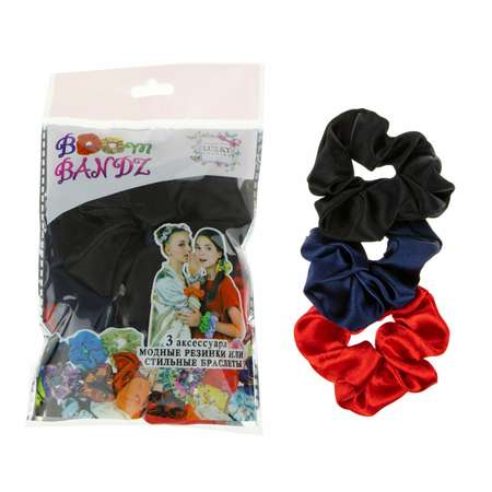Аксессуар для волос Lukky резинка Fashion BOOM BANDZ набор из 3 шт Классика