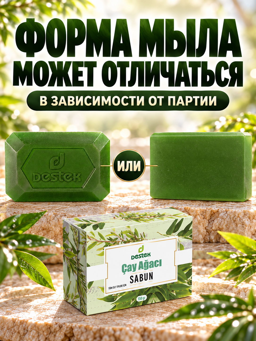Мыло DESTEK С маслом чайного дерева - фото 5