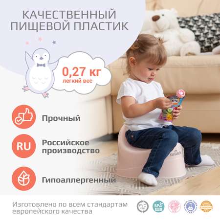Горшок KidWick Ракушка фиолетовый