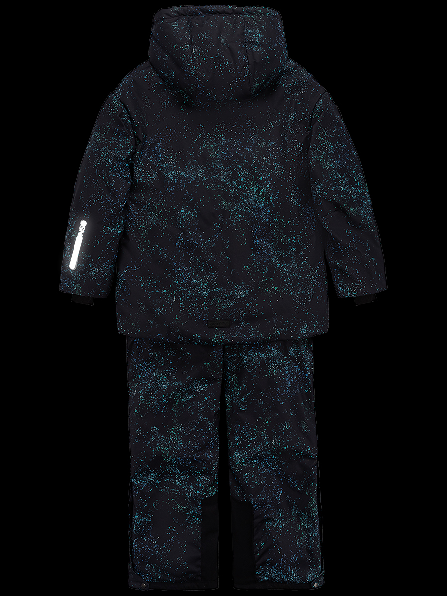 Куртка и полукомбинезон NIKASTYLE 7з6124 черный/бирюза - фото 17