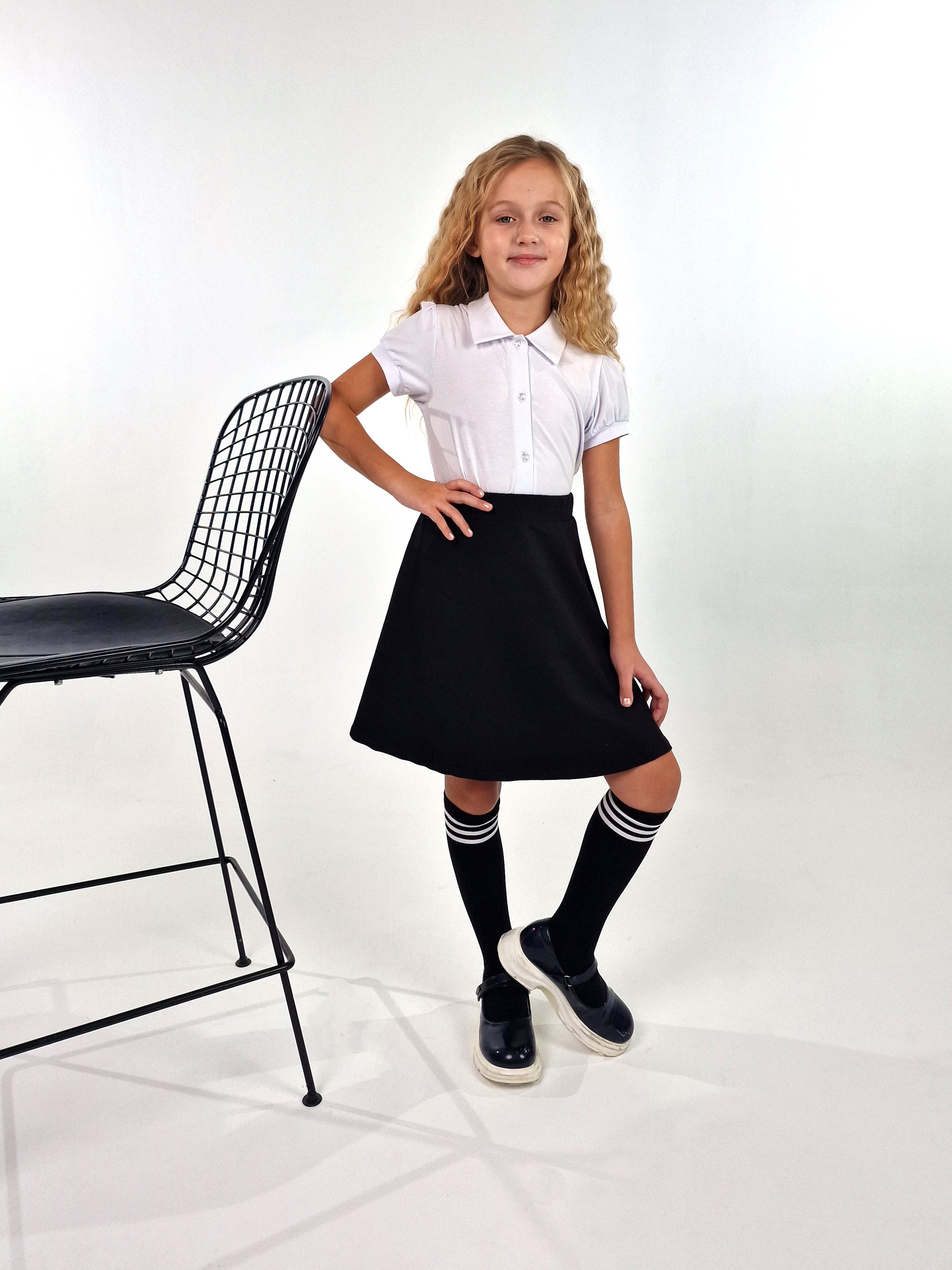 Блузка Luneva Шк 01-1. - фото 9