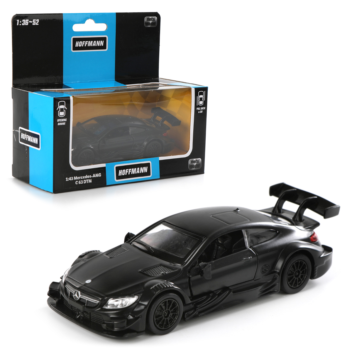 Автомобиль HOFFMANN Mercedes AMG C 63 DTM 1:43 83446 - фото 7