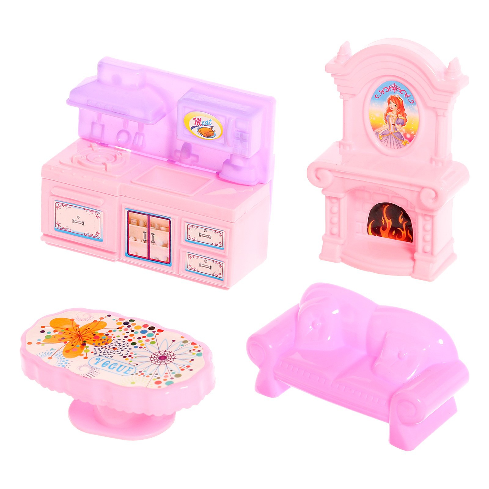 Домик для кукол Sima-Land 36 см 5340703 - фото 12