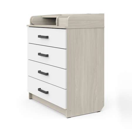 Пеленальный комод aton baby furniture Marvin шимо светлый белый