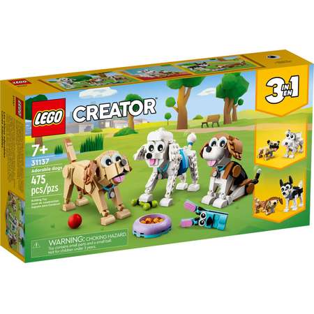 Конструктор LEGO Creator Adorable Dogs блочный