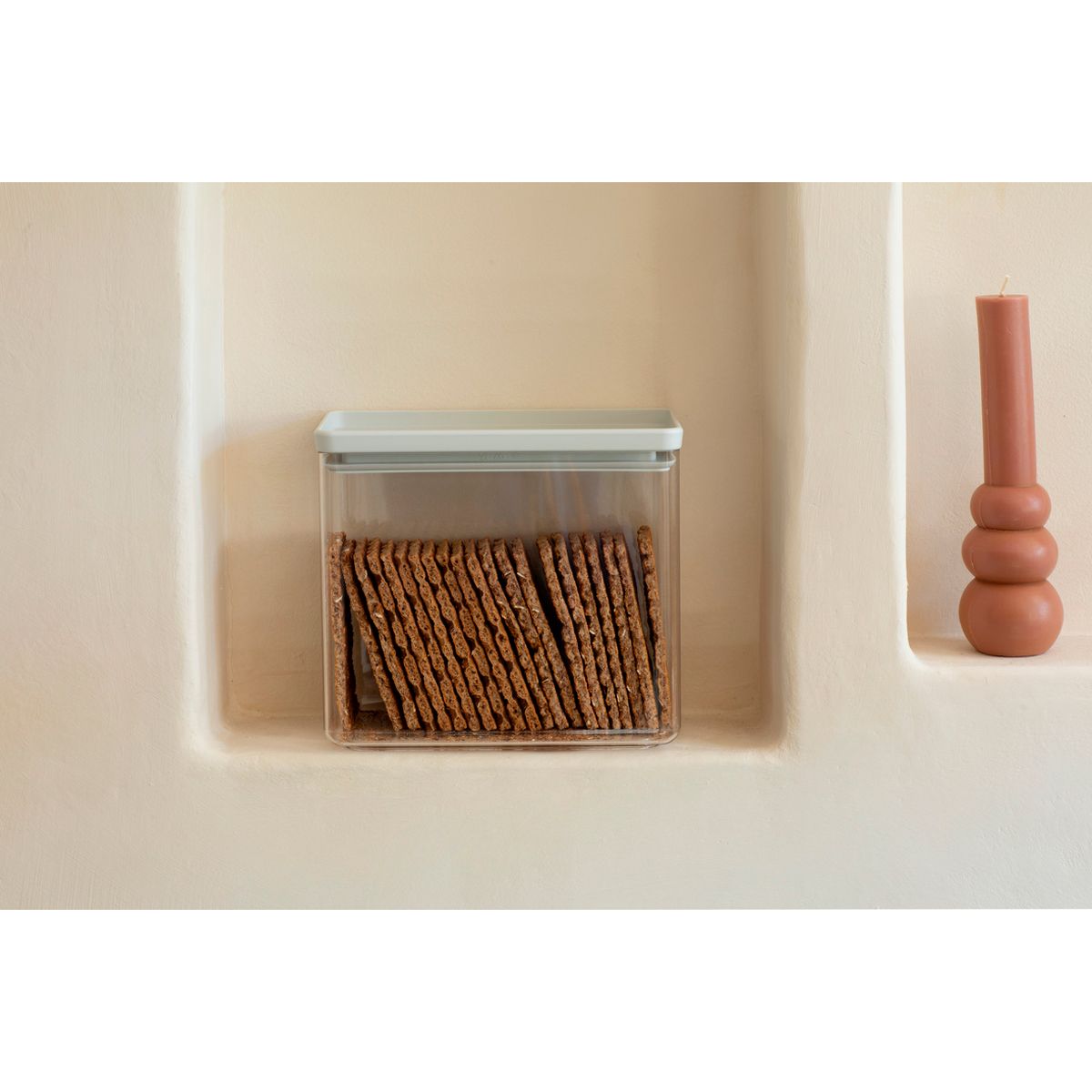 Контейнер модульный Brabantia Tasty+ 3,5л светло-серый 230622 - фото 3