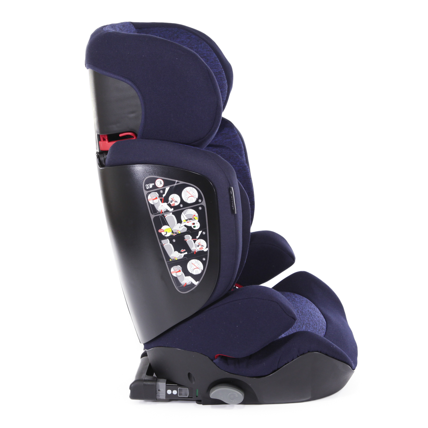 Автокресло Olsson Aurora Fix Blue Isofix 2/3 (15-36 кг) - фото 10