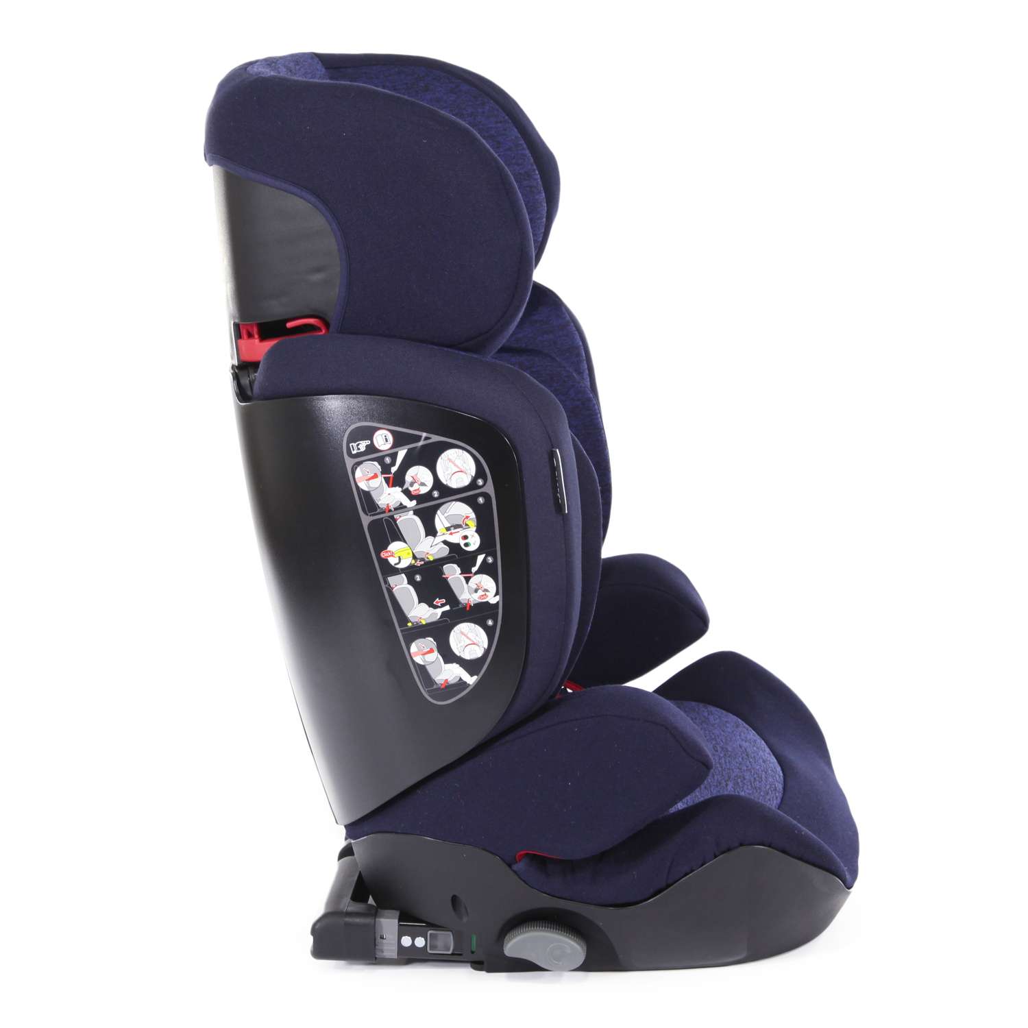 Автокресло Olsson Aurora Fix Blue Isofix 2/3 (15-36 кг) - фото 10