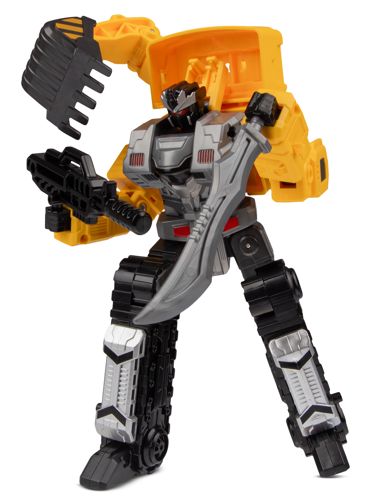 Экскаватор AUTODRIVE робот трансформер JB0214086 - фото 20