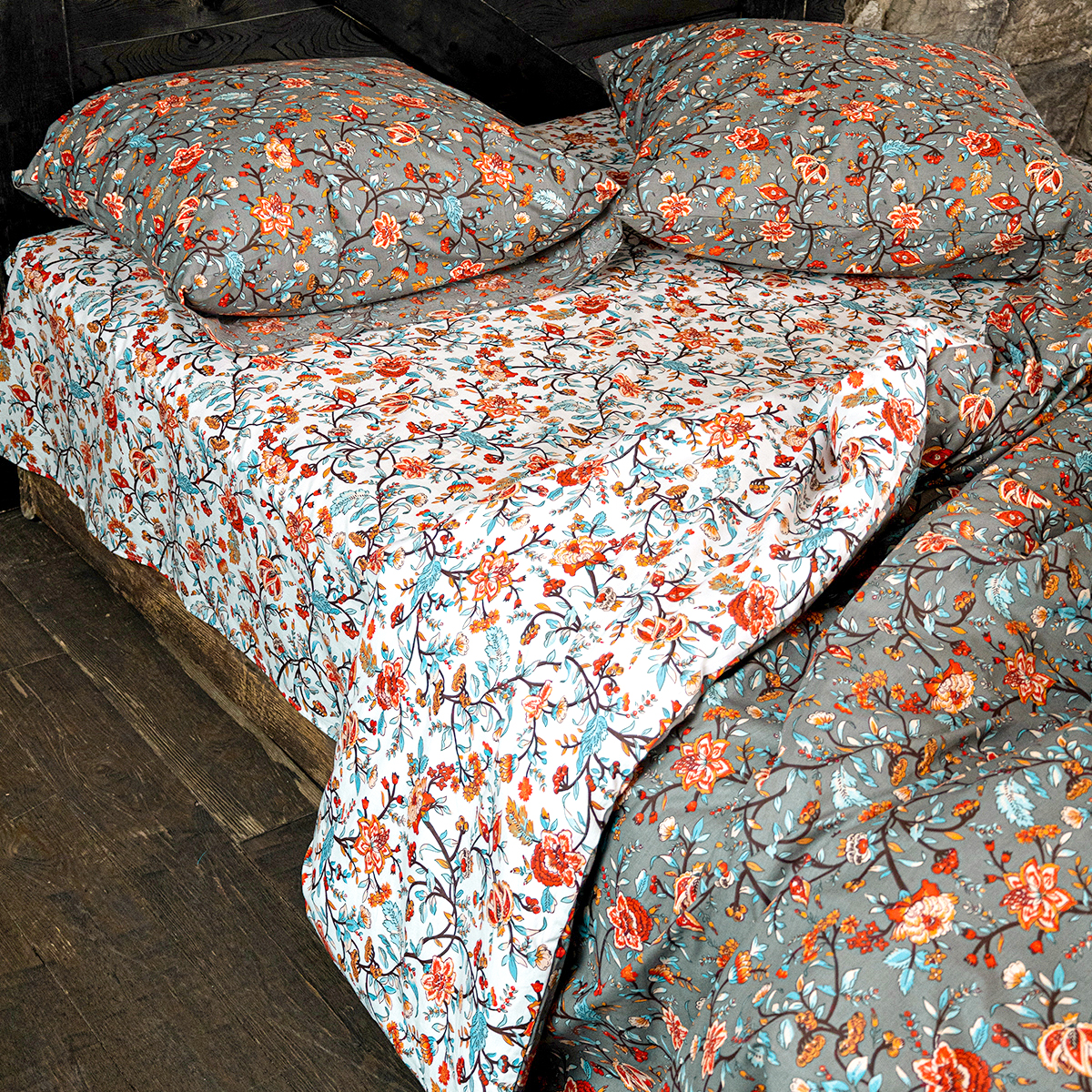 Комплект постельного белья BRAVO Лиода полутораспальный 4 предм. - фото 3