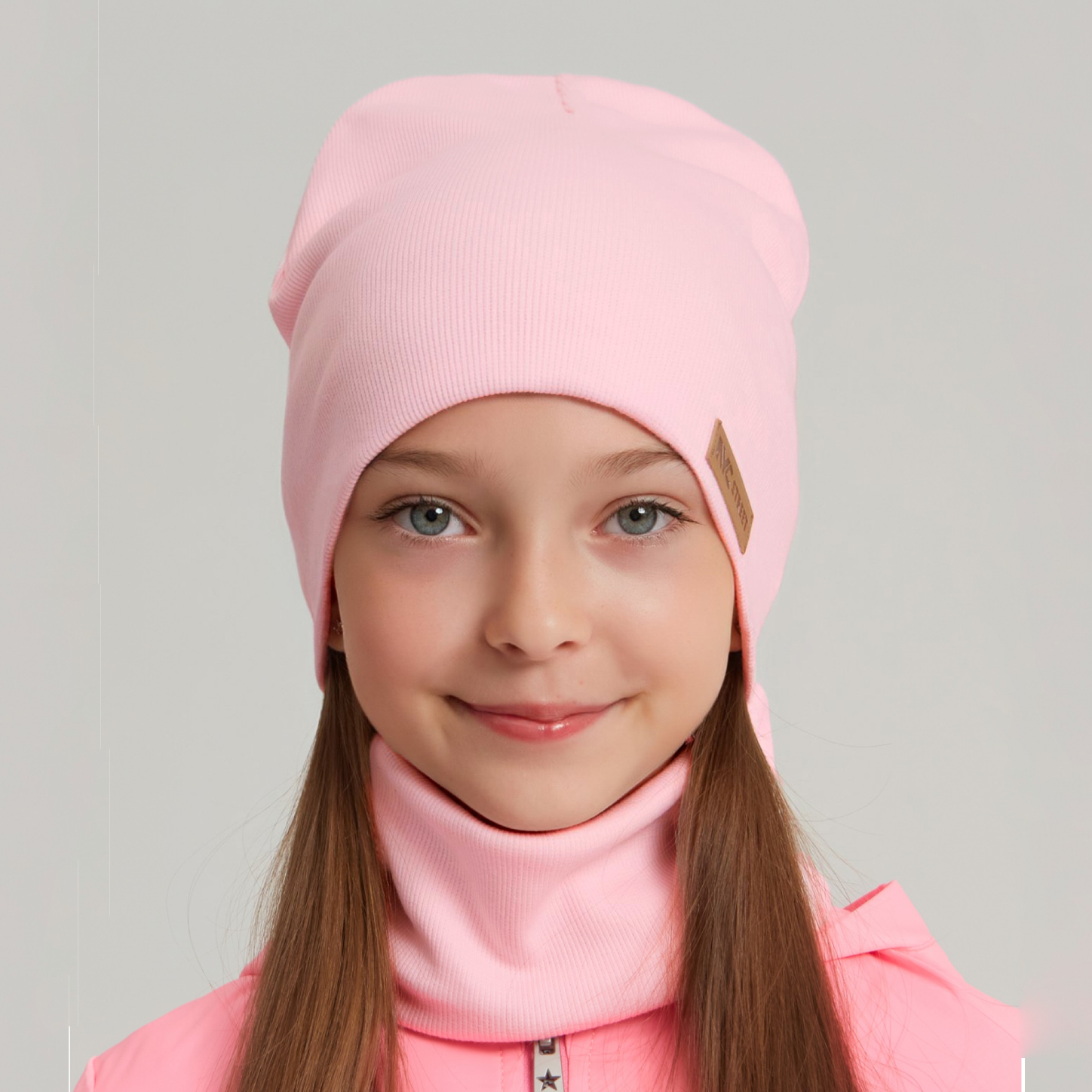 Шапка и снуд KUBRIO KU-H-69-KashG-Lpink - фото 7
