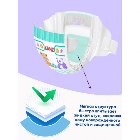 Подгузники KANZ 4 30 шт.