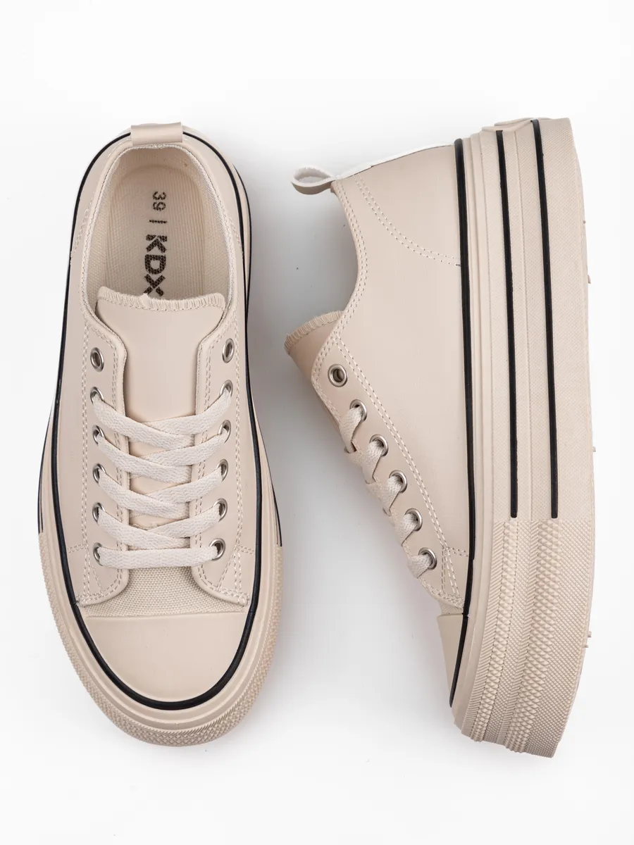 Кеды KDX QM-09 beige - фото 1
