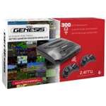 Игровая приставка для детей Retro Genesis SEGA Modern Wireless + 300 игр /+ 2 беспроводных джойстика 2.4ГГц