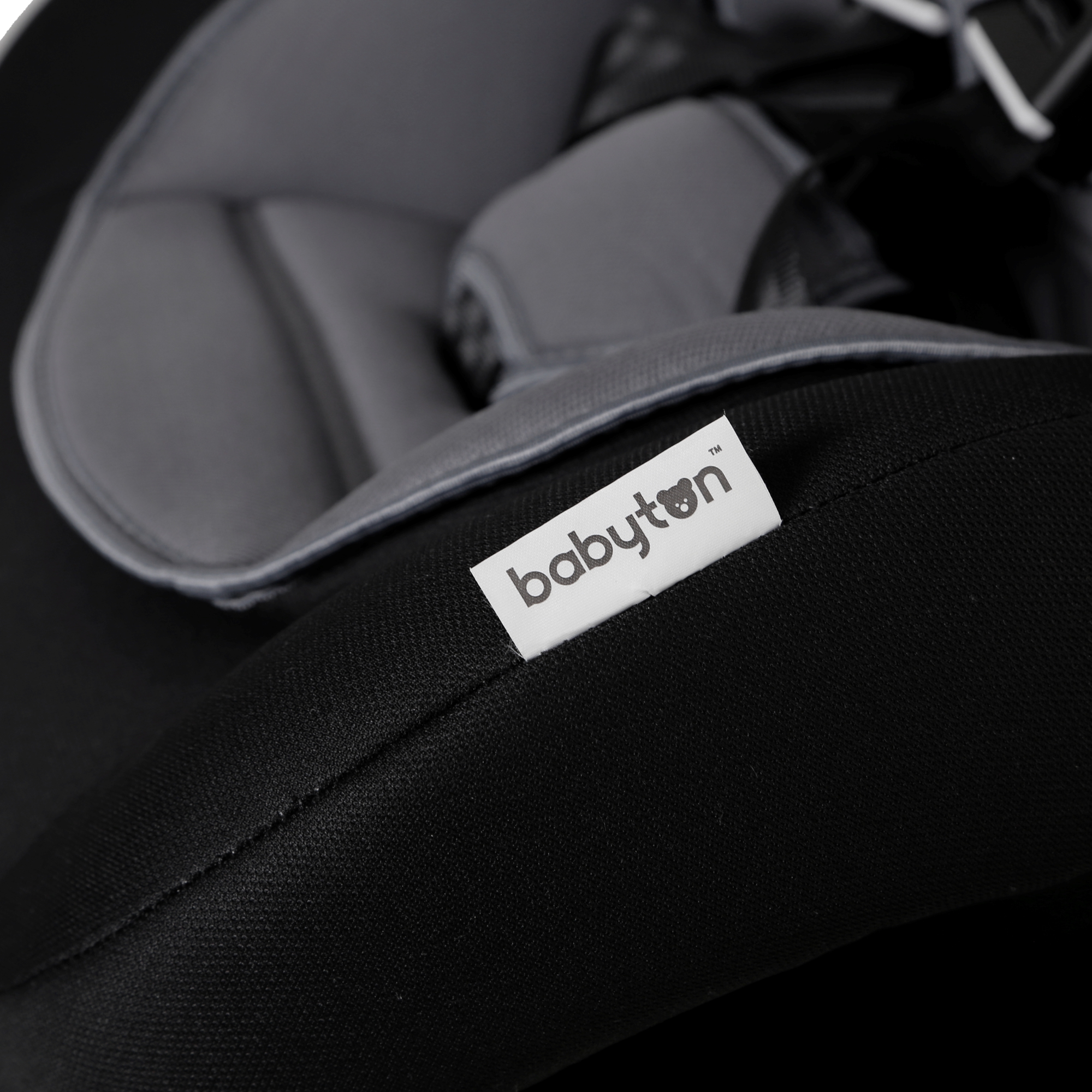 Автокресло Babyton Omega Fix Black-Grey Isofix 1/2 (9-25 кг) - фото 26