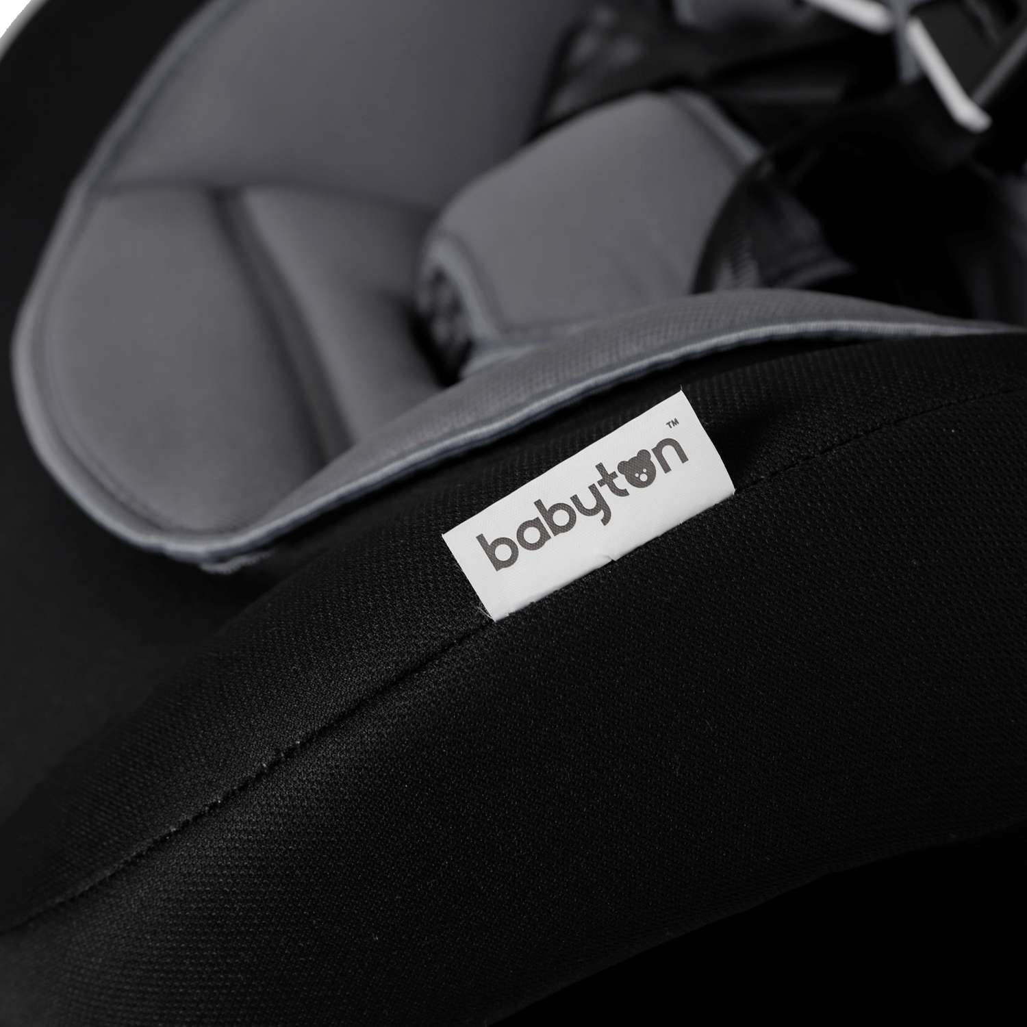 Автокресло Babyton Omega Fix Black-Grey Isofix 1/2 (9-25 кг) черный - фото 25