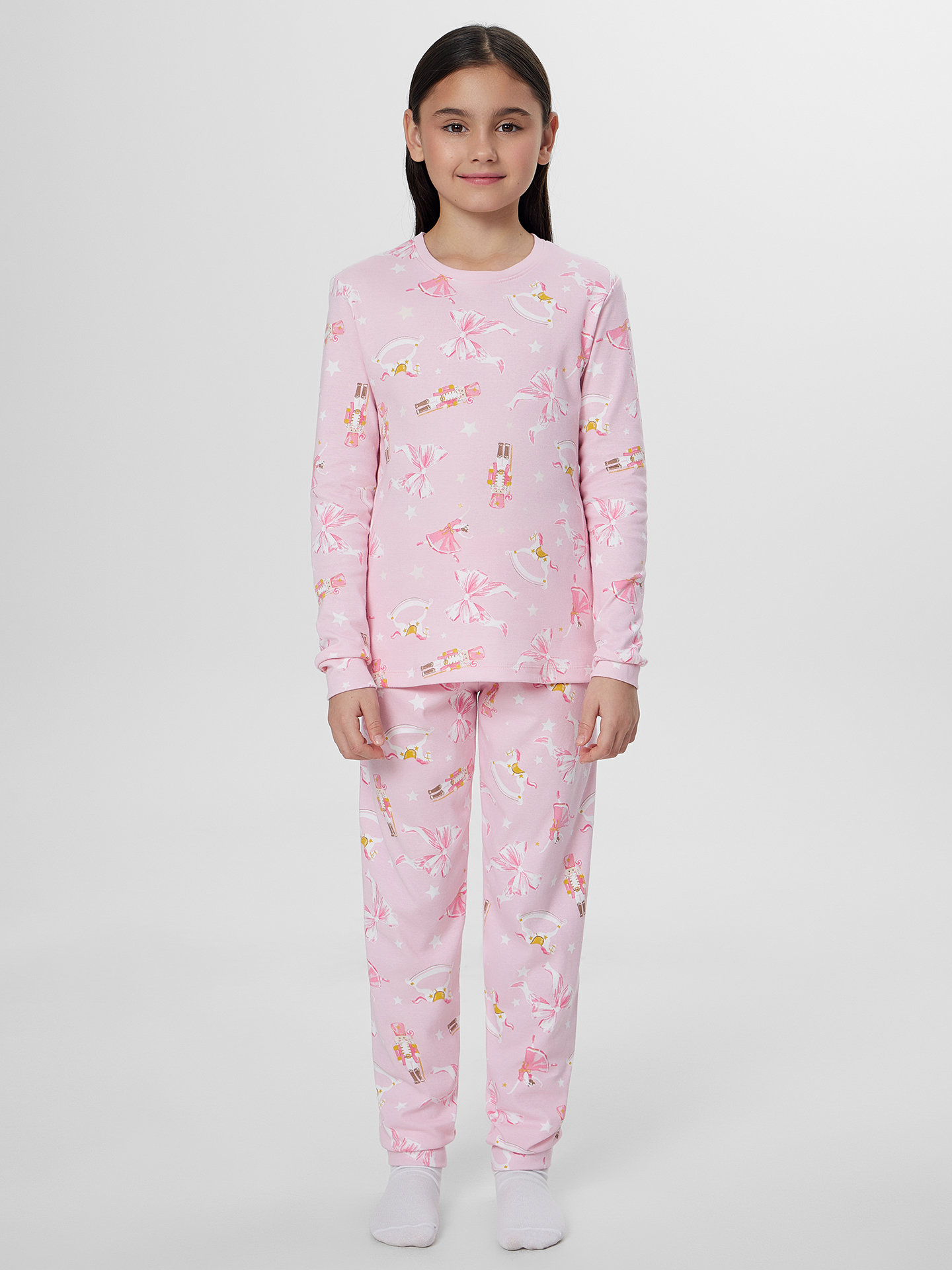 Пижама Mark Formelle (Марк Формэль) 567743/НГ бантики на розовой сказке - фото 1