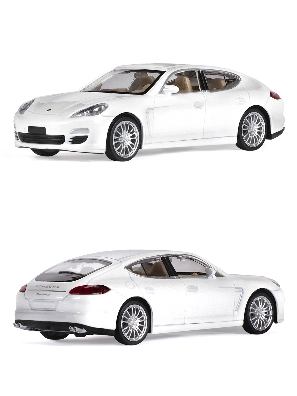 Автомобиль АВТОпанорама Porsche Panamera S 1:32 JB1251137 - фото 7