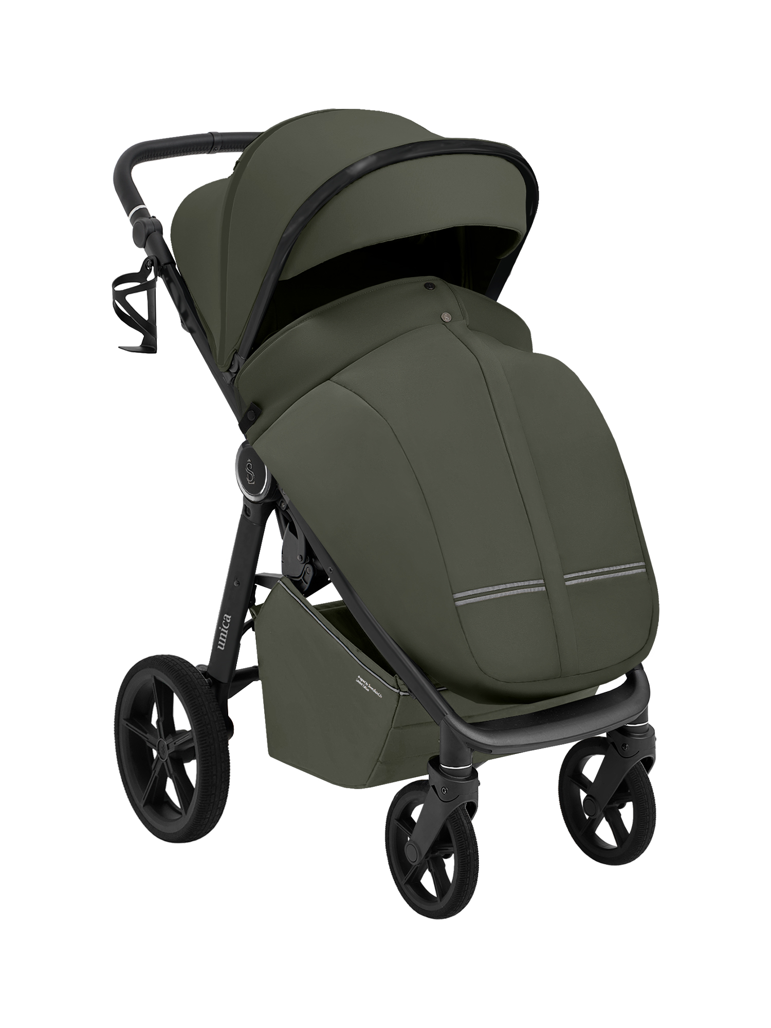 Коляска прогулочная Sweet Baby Unica Green зеленый - фото 14