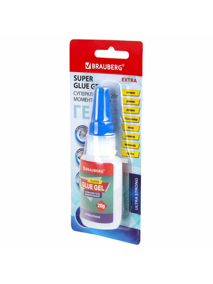 Клей Brauberg гель момент ультрапрочный - фото 6