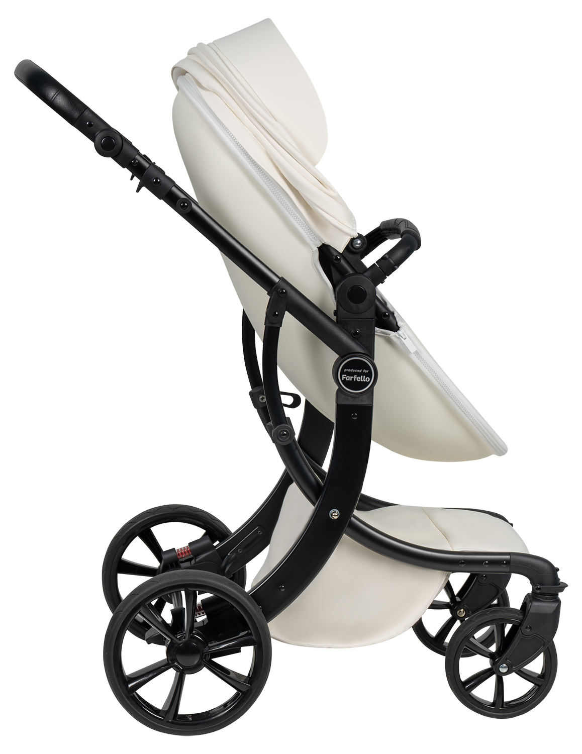 Коляска трансформер Aimile Spring белый - фото 13