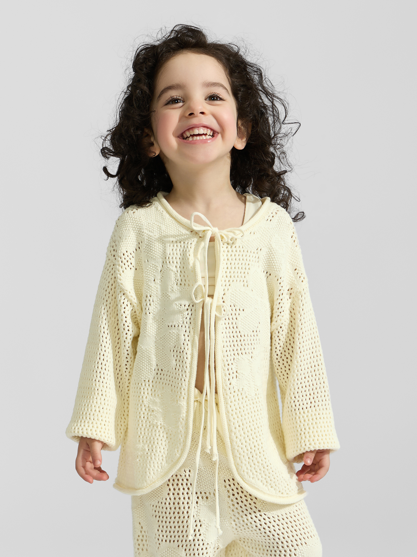 Кардиган Happy Baby 88606-1_milky-creamy - фото 1