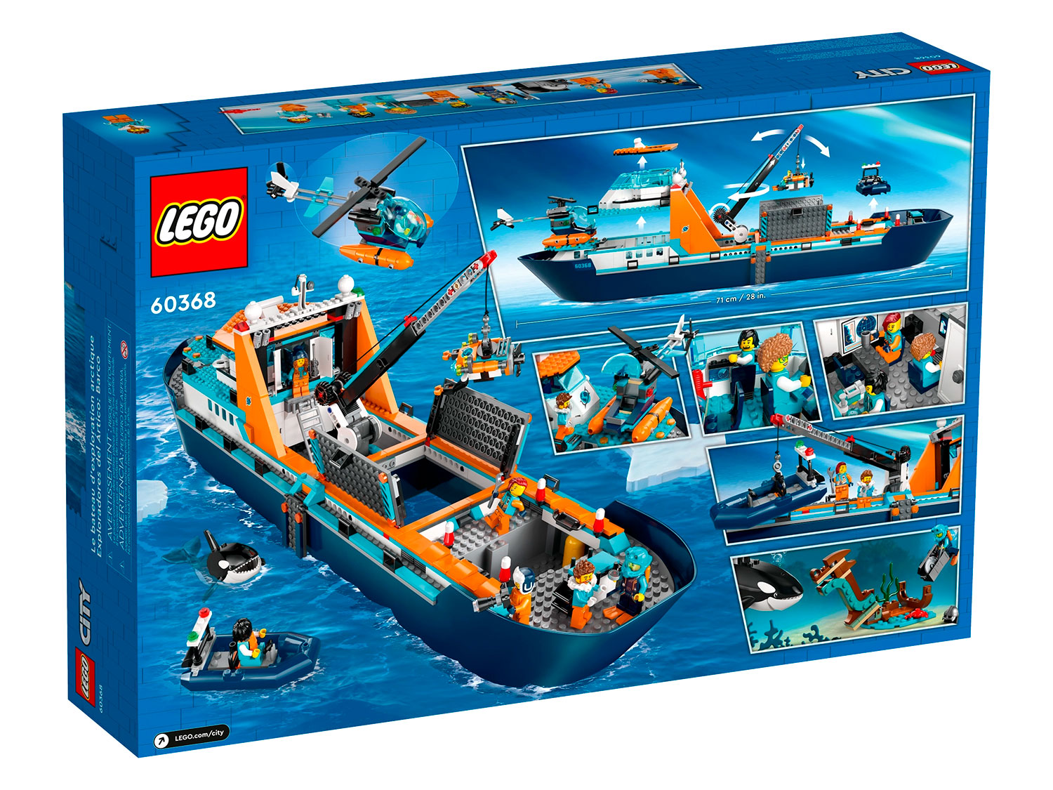 Конструктор LEGO City Исследователь Арктики блочный - фото 12