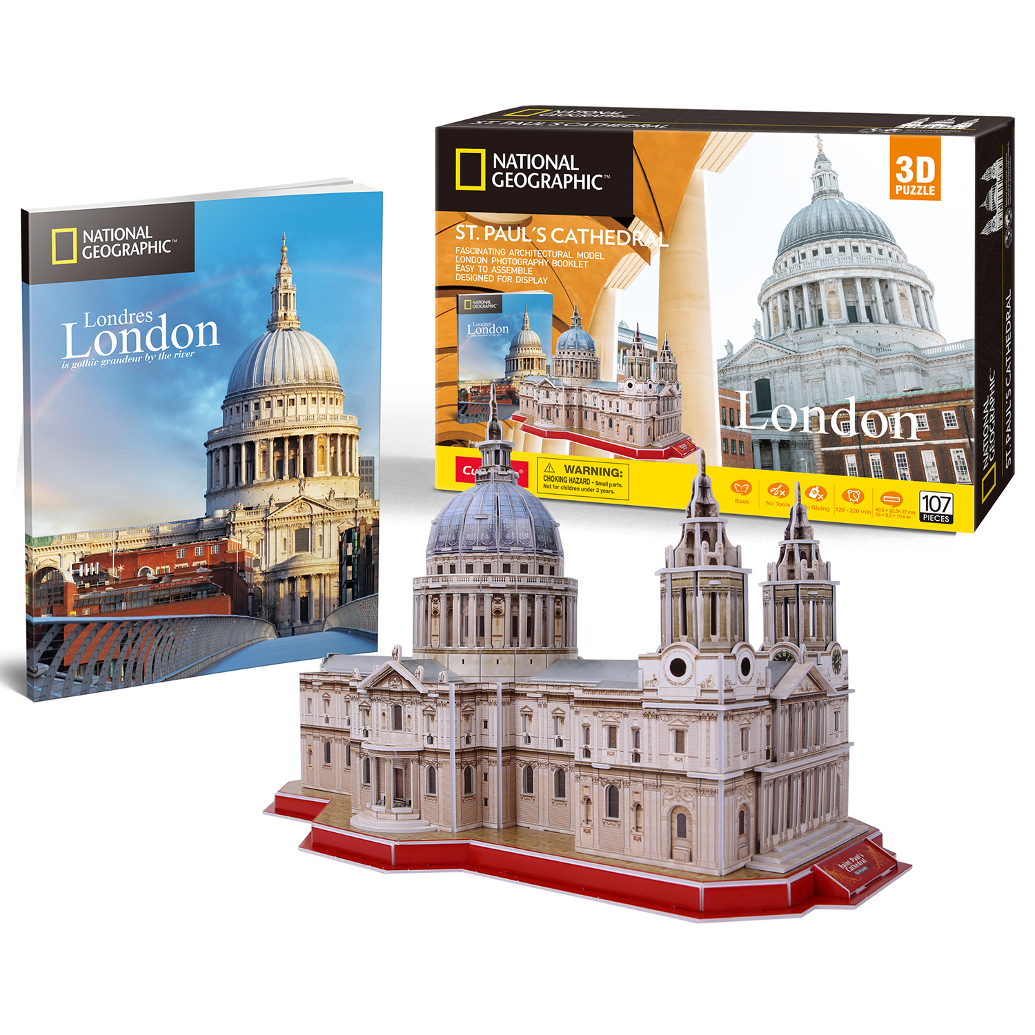 Пазл CubicFun National Geographic 3D - фото 4