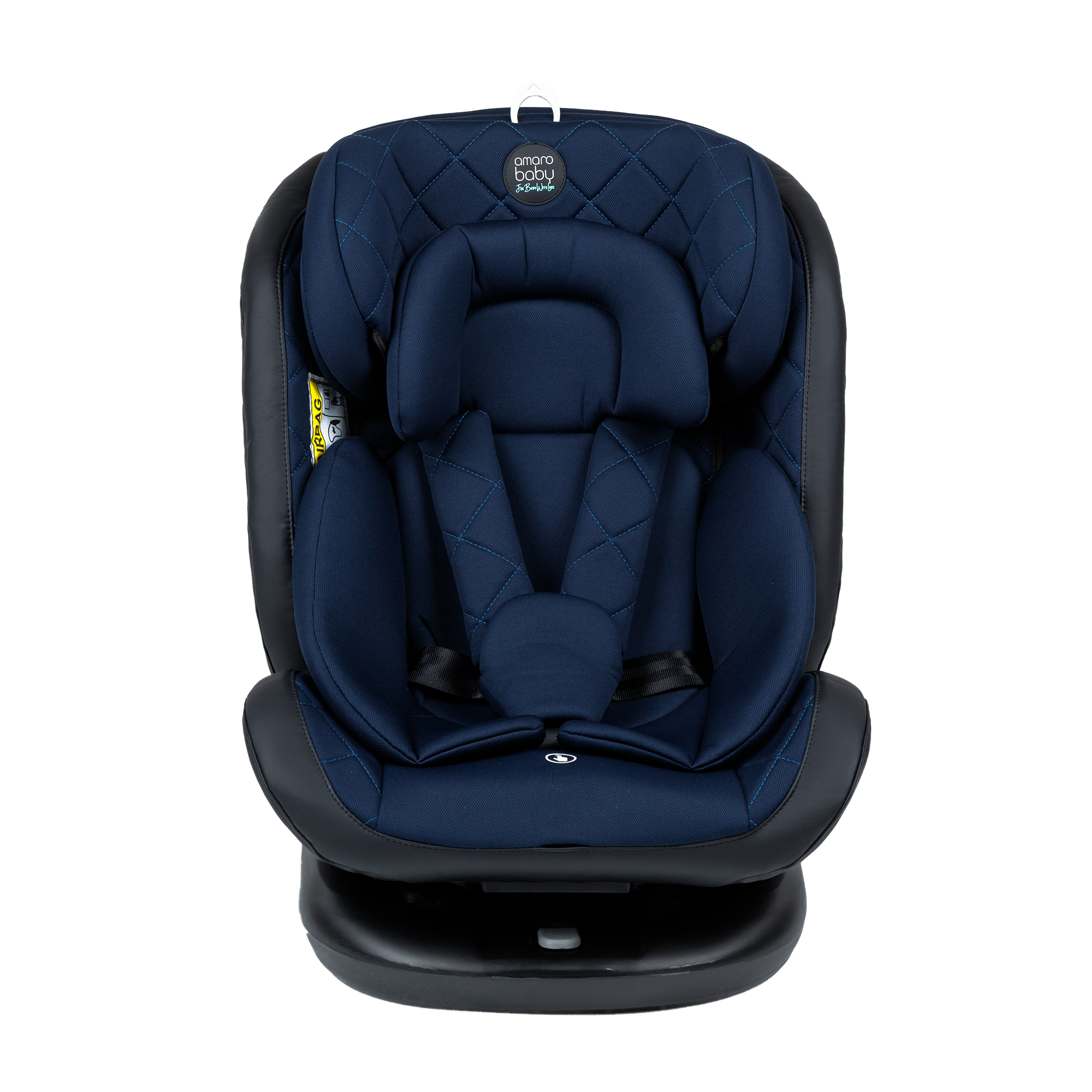 Автокресло Amarobaby Isofix 1/2/3 (9-36 кг) синий - фото 18