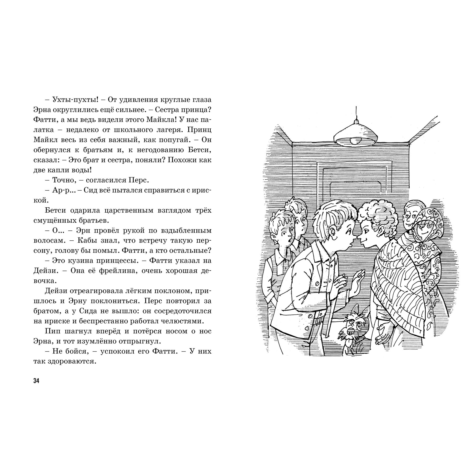 Книга МАХАОН Тайна исчезнувшего принца. Пять юных сыщиков и пёс-детектив - фото 2