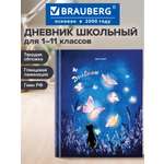 Дневник школьный Brauberg для 1-11 классов для мальчика 48 листов