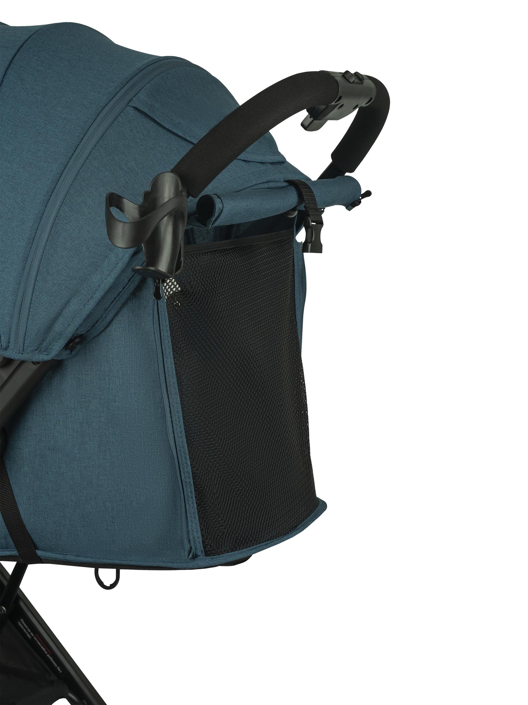 Коляска прогулочная Indigo Trip для путешествий синий - фото 21