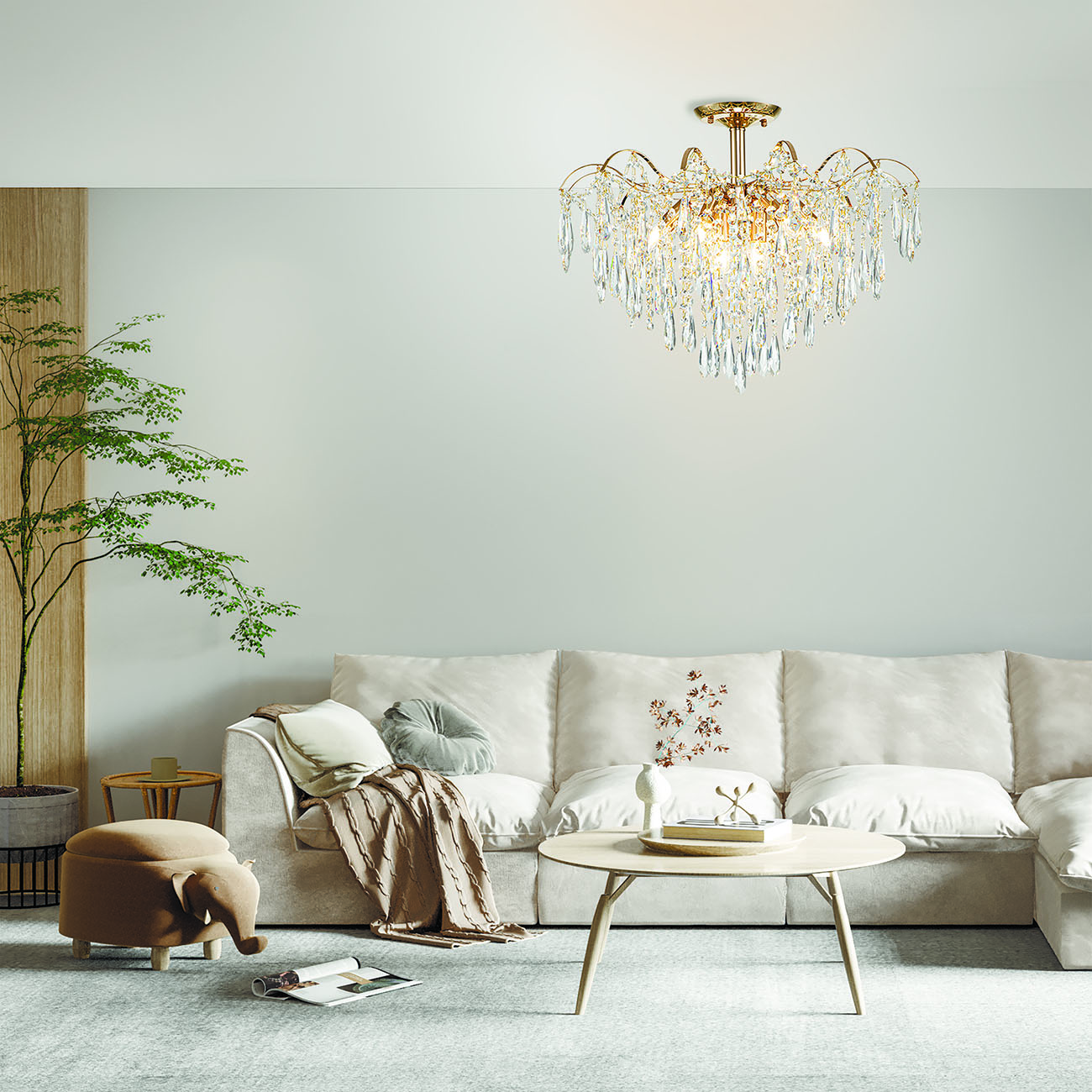 Люстра ESCADA Escada 1124/8PL E14*40W Gold - фото 3