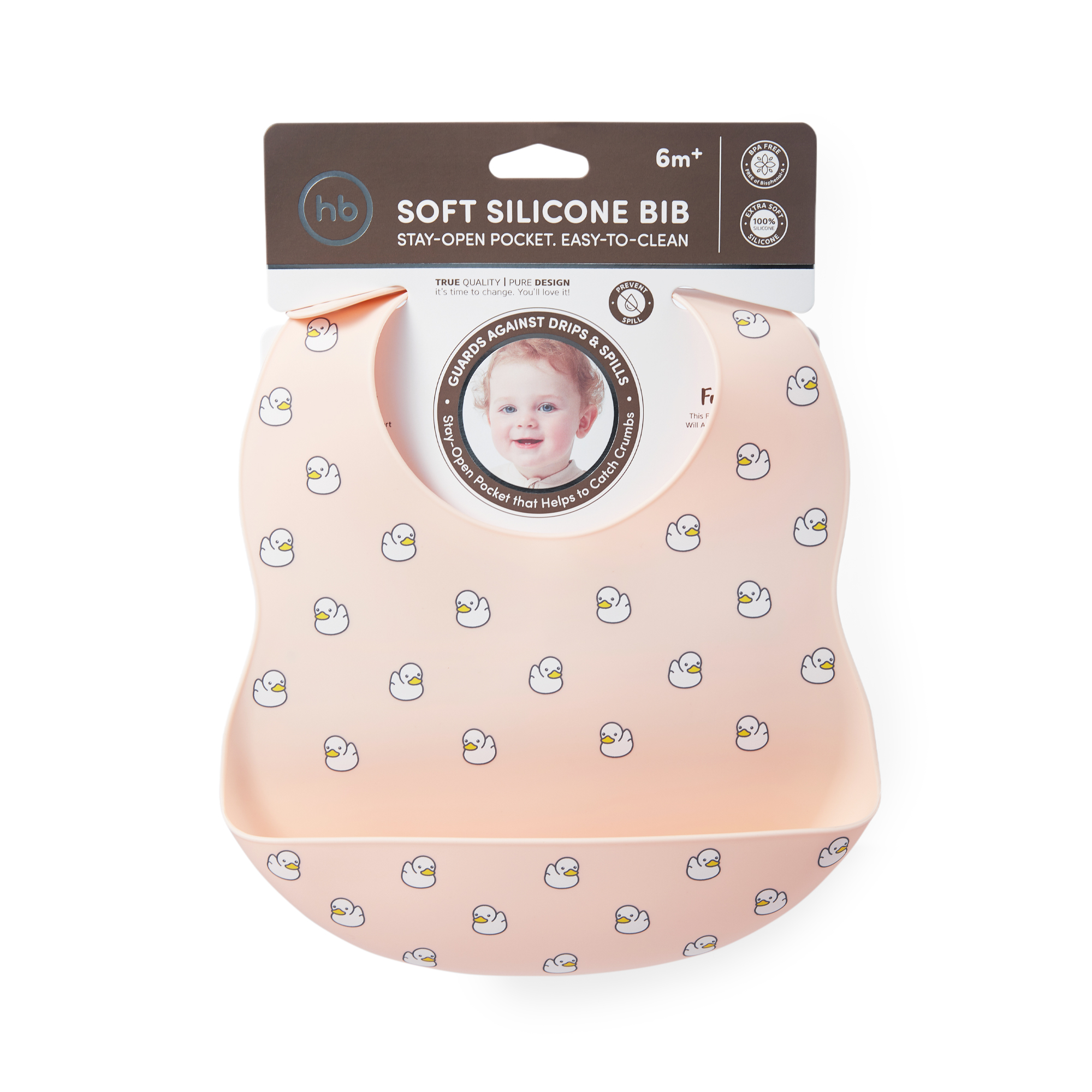 Нагрудник Happy Baby пластик - фото 13