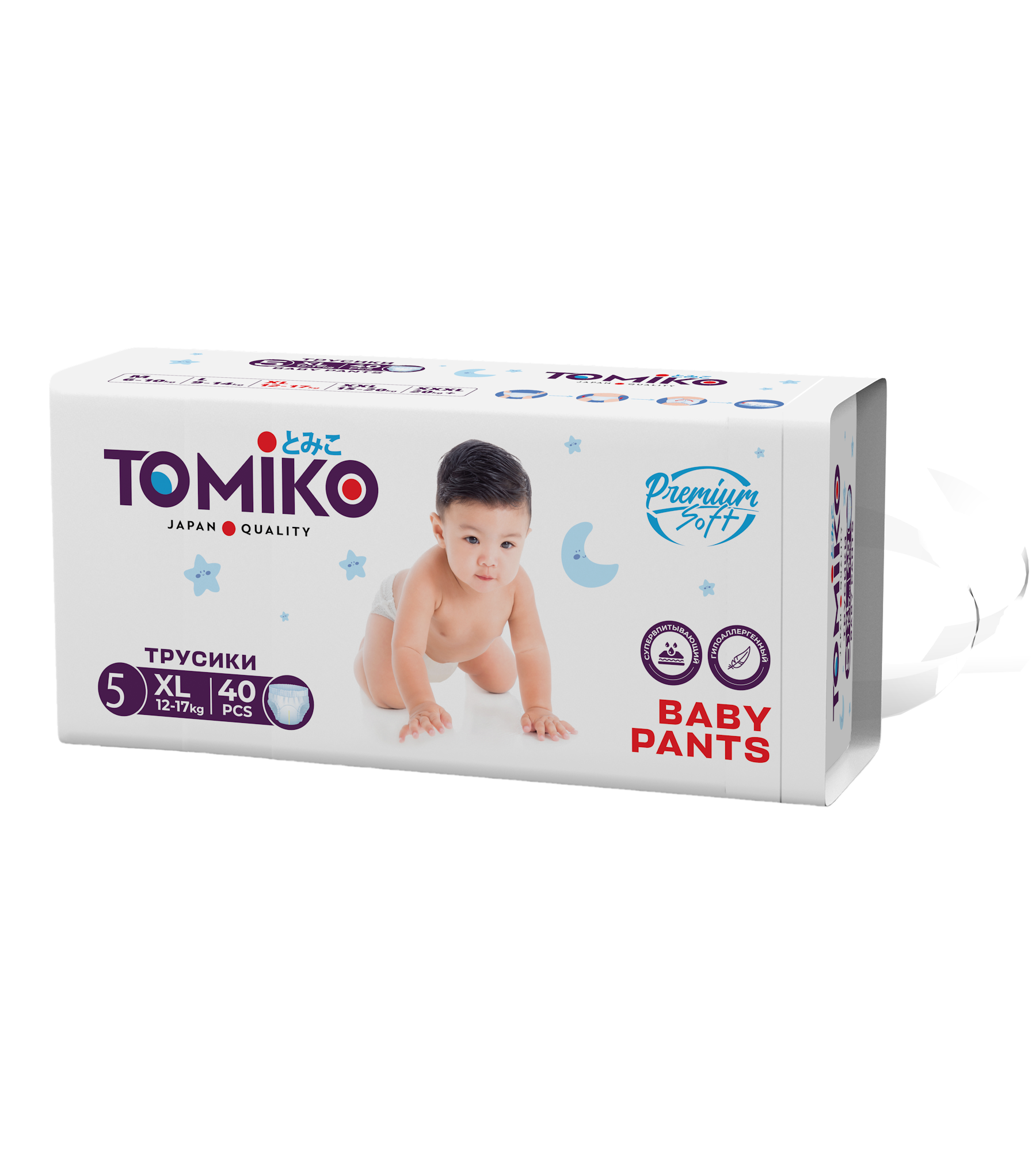 Трусики Tomiko XL (12-20 кг) 40 шт. - фото 2