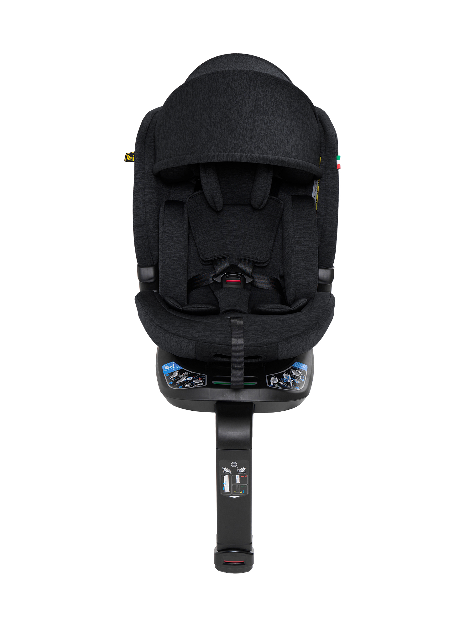 Автокресло Sweet Baby Voyager P12 Pro Black Isofix 0+/1/2/3 (0-36 кг) черный - фото 21