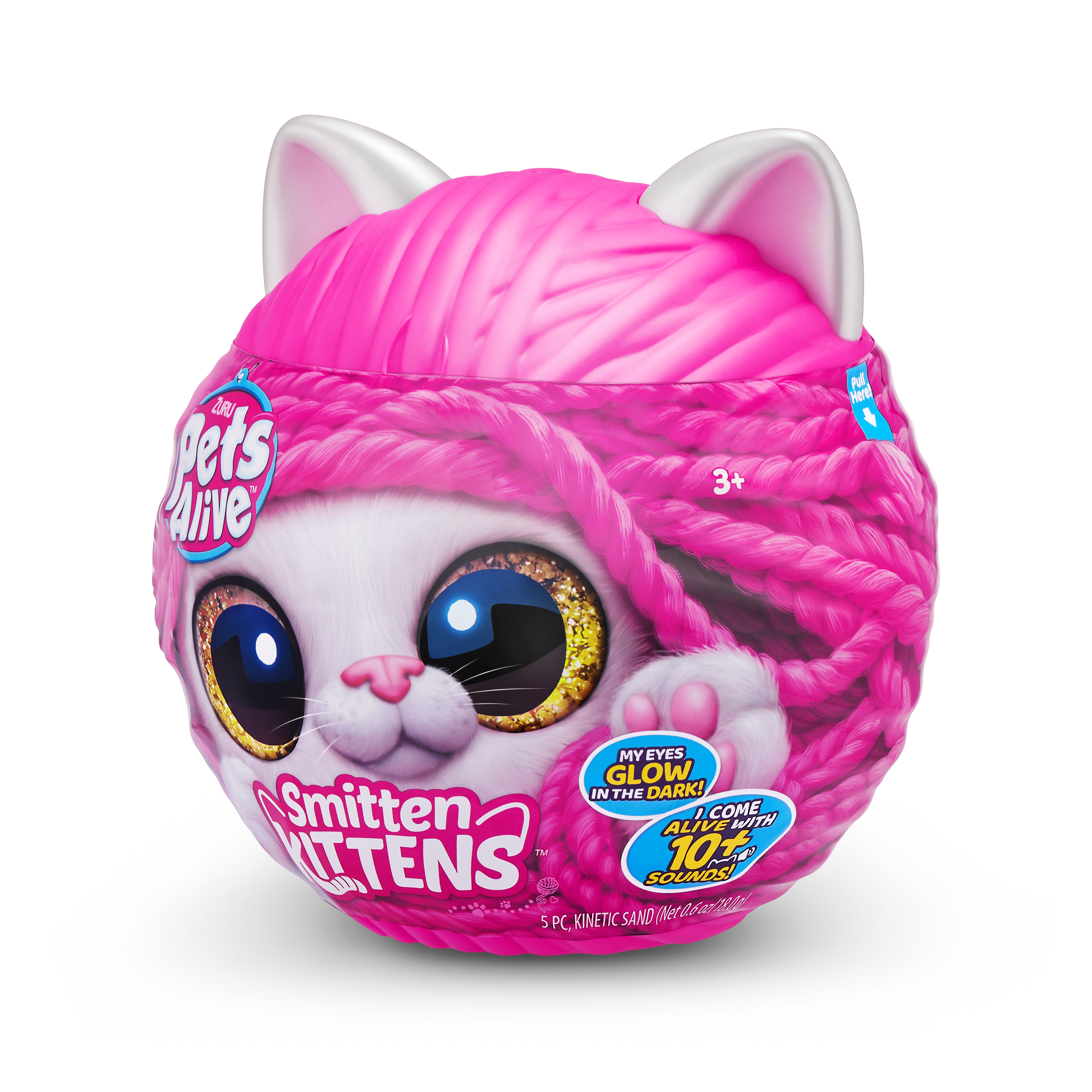 Игрушка мягкая Zuru Pets Alive котик Smitten Kittens - фото 19