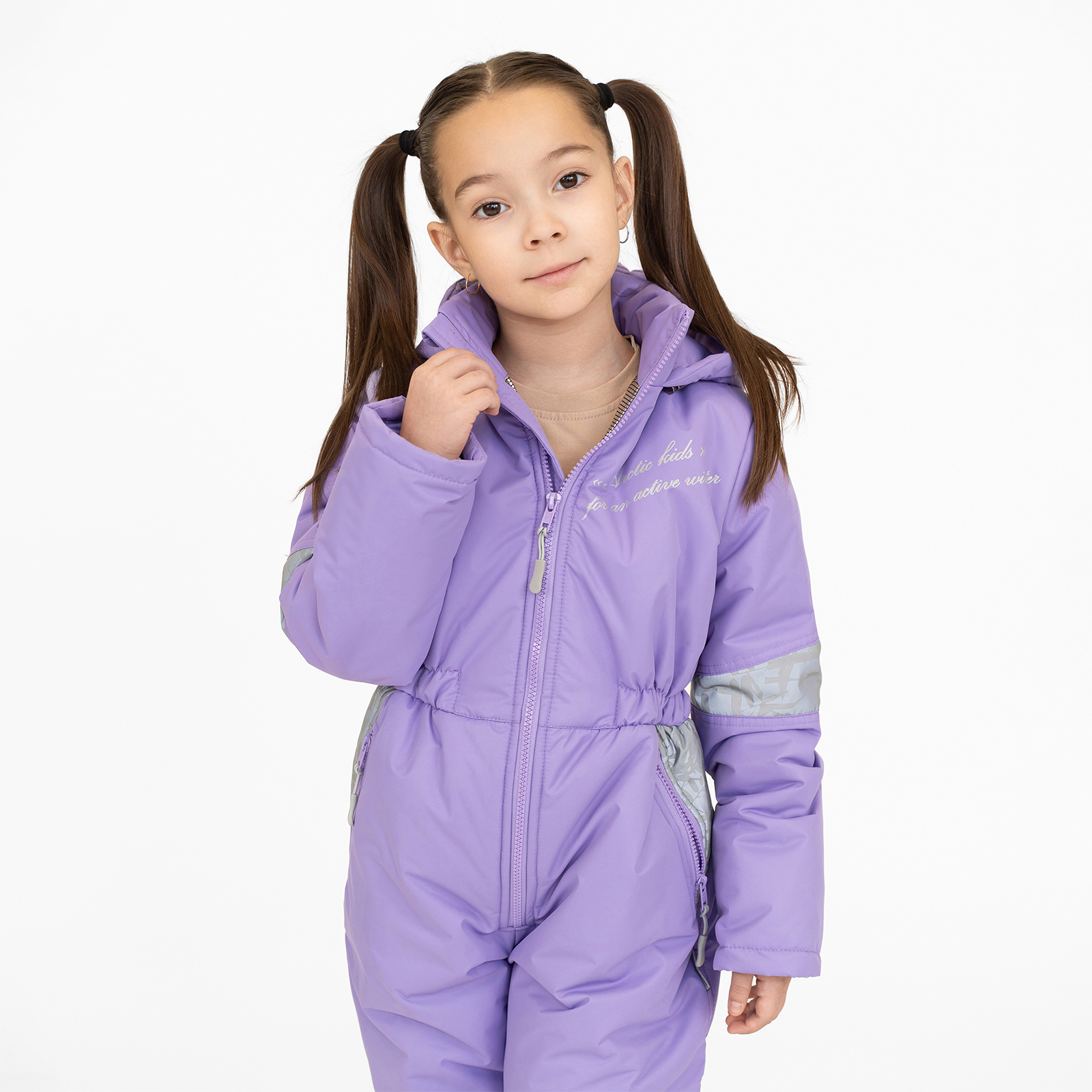Комбинезон Arctic kids 30-041 сирень - фото 19