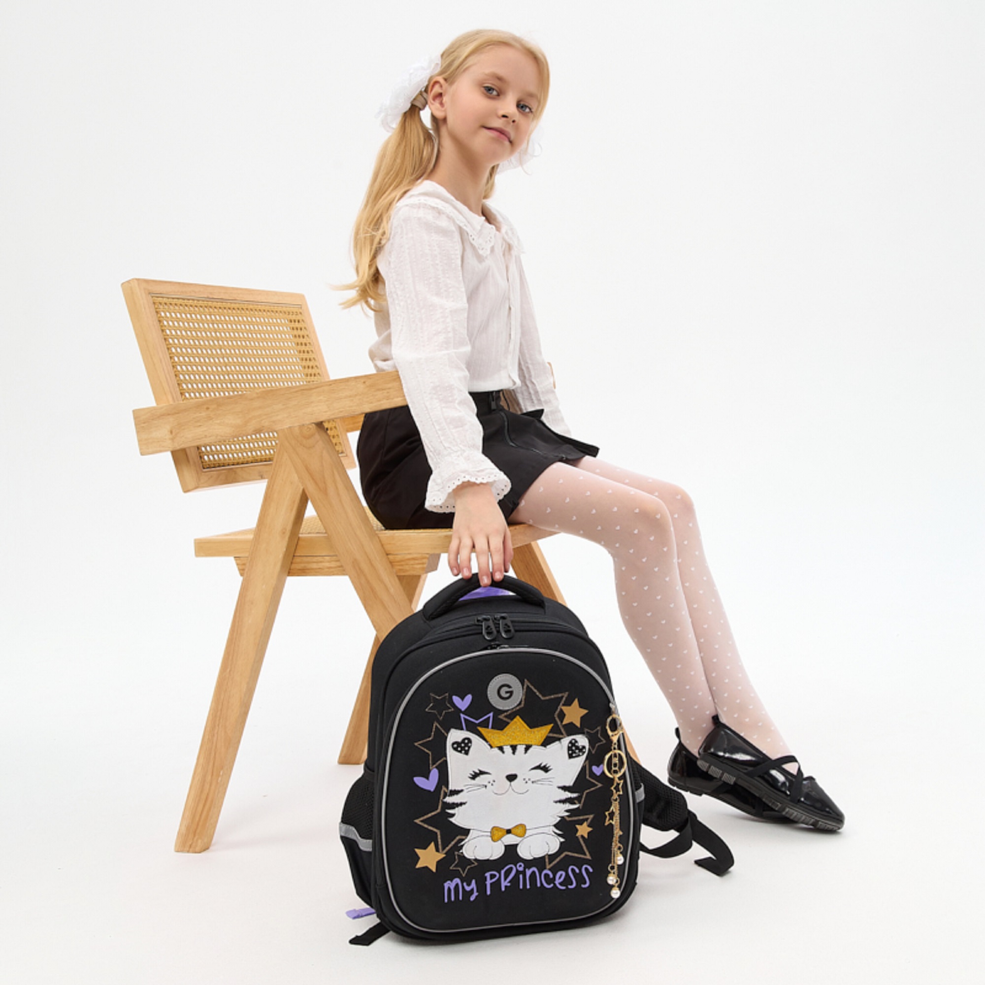 Ранец Grizzly Киса - фото 15