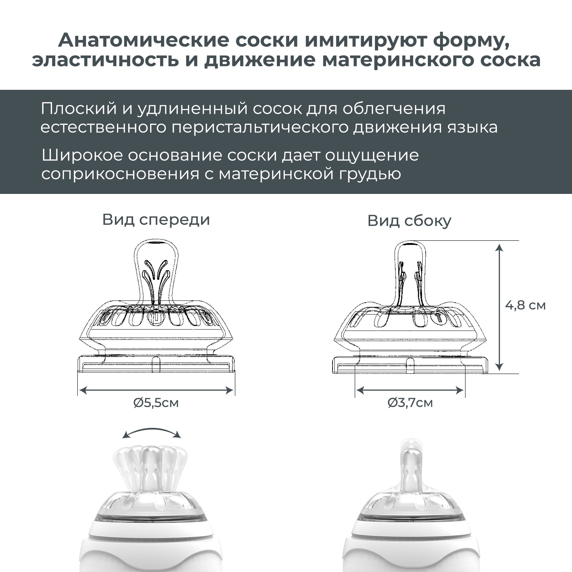 Бутылочка Nuvita Anti-Colic 250 мл - фото 6