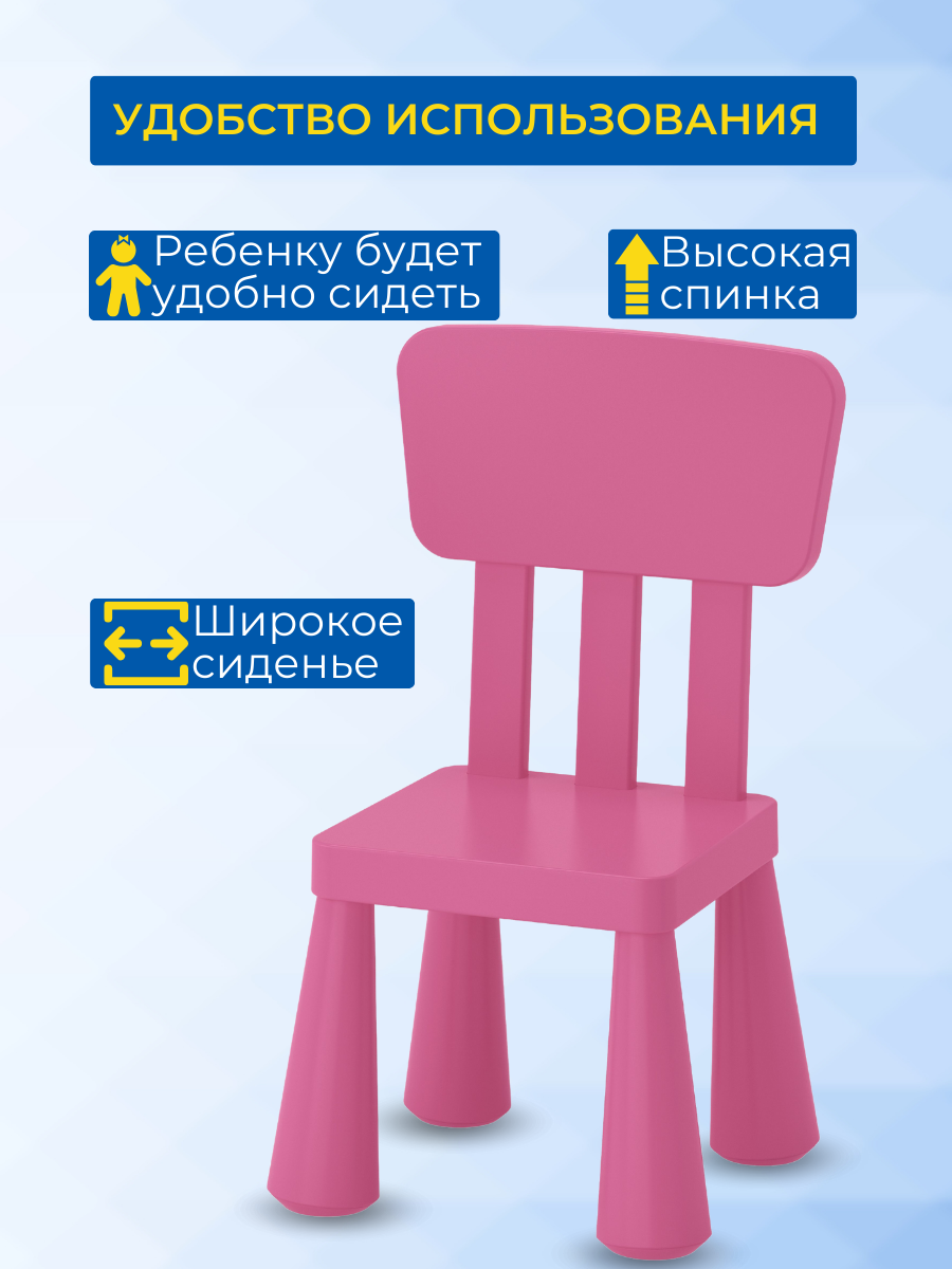 Детский стул IKEA маммут - фото 8