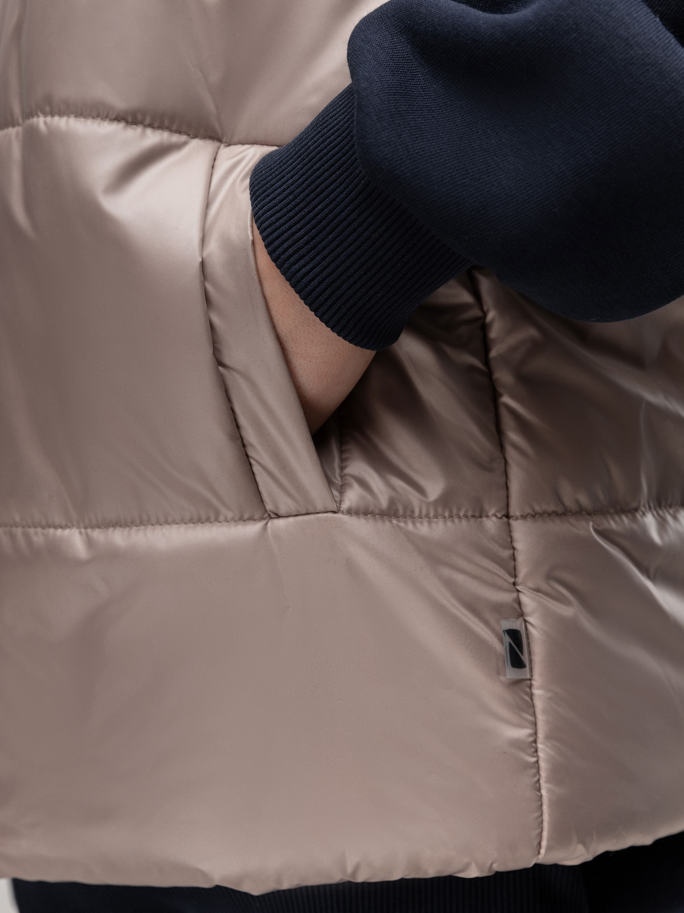 Жилет Bodo 41-10U_темно-бежевый - фото 12