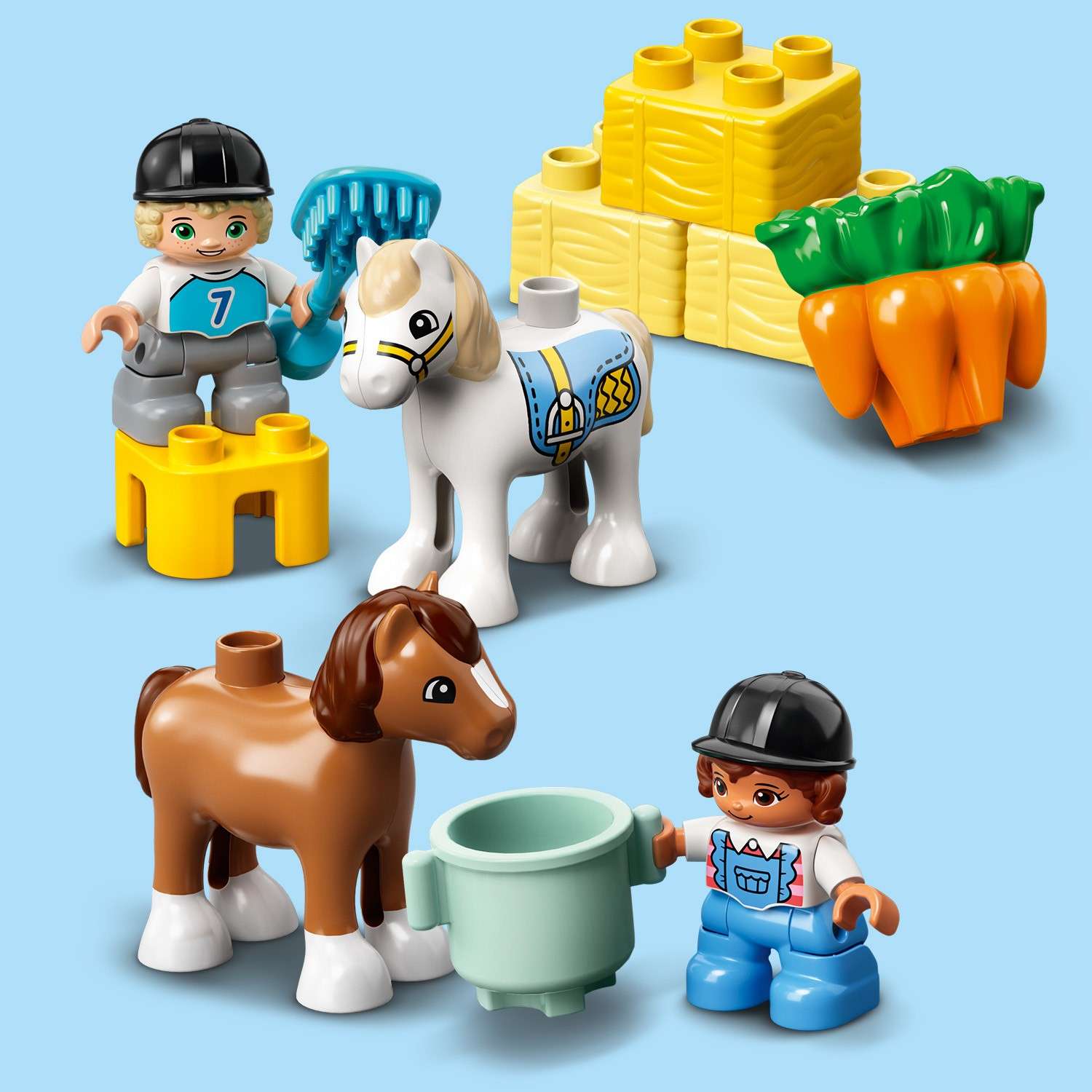 Конструктор LEGO DUPLO Конюшня для лошади и пони - фото 9