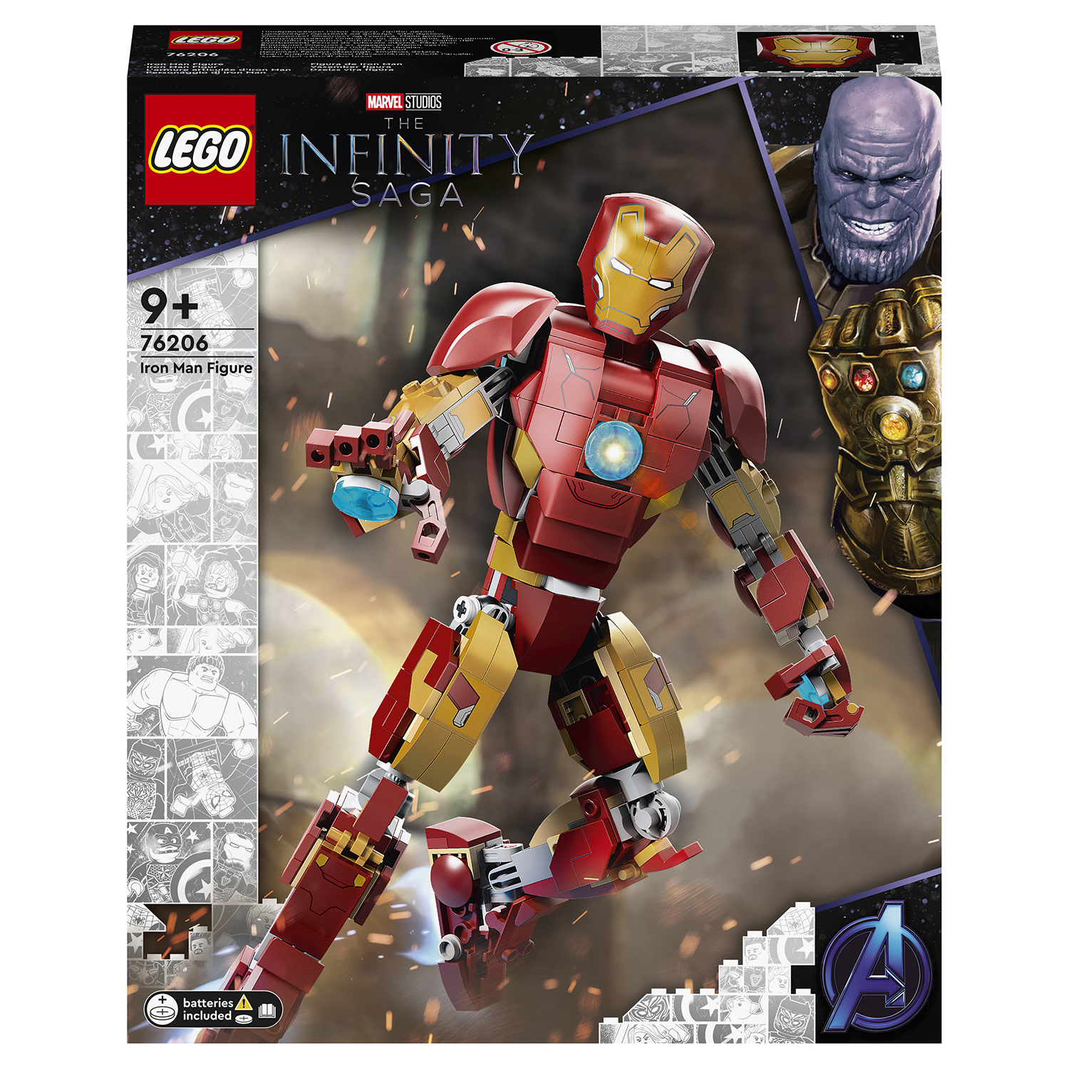 Конструктор LEGO Marvel Super Heroes Iron Man Figure - фото 2