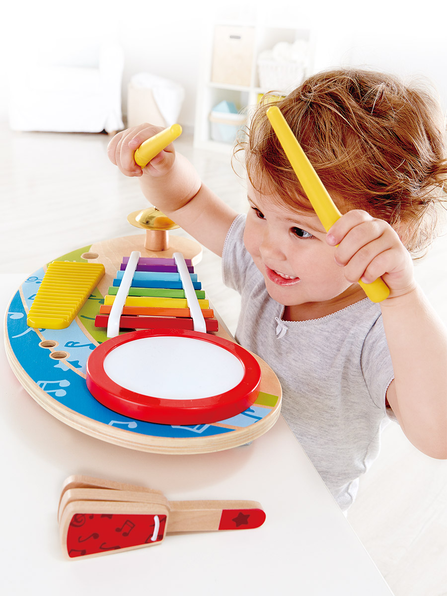 Игрушка Hape развивающий центр музыкальный набор - фото 1