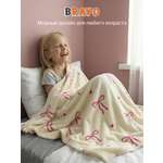 Покрывало BRAVO Бантики 150 x 200 см велсофт