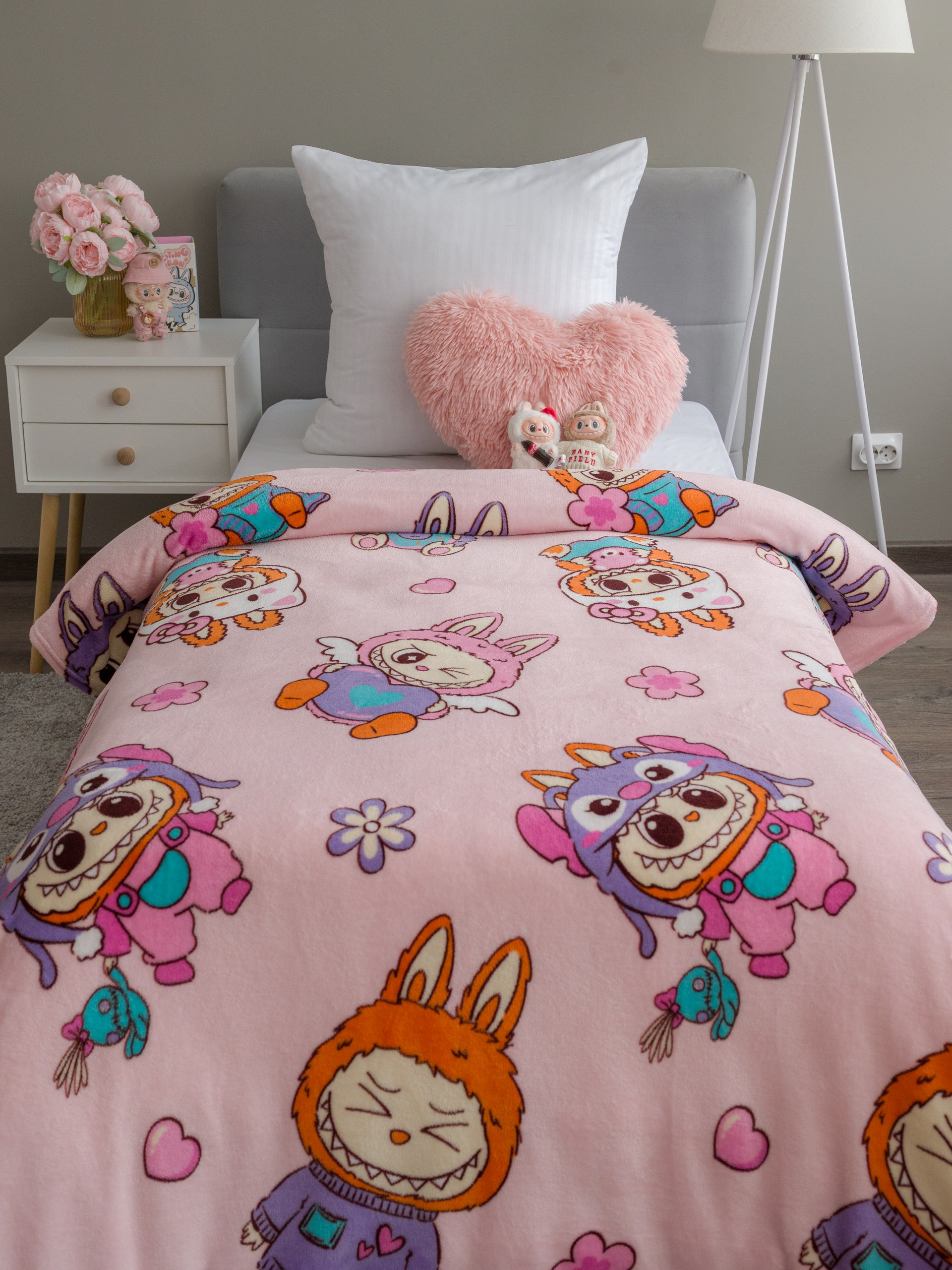 Плед Павлинка Аэро Софт Лабубу 100 x 150 см - фото 15