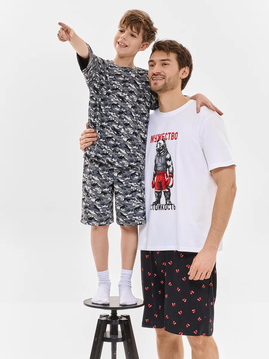 Пижама Mark Formelle (Марк Формэль) 563339/тигры камуфляж - фото 10